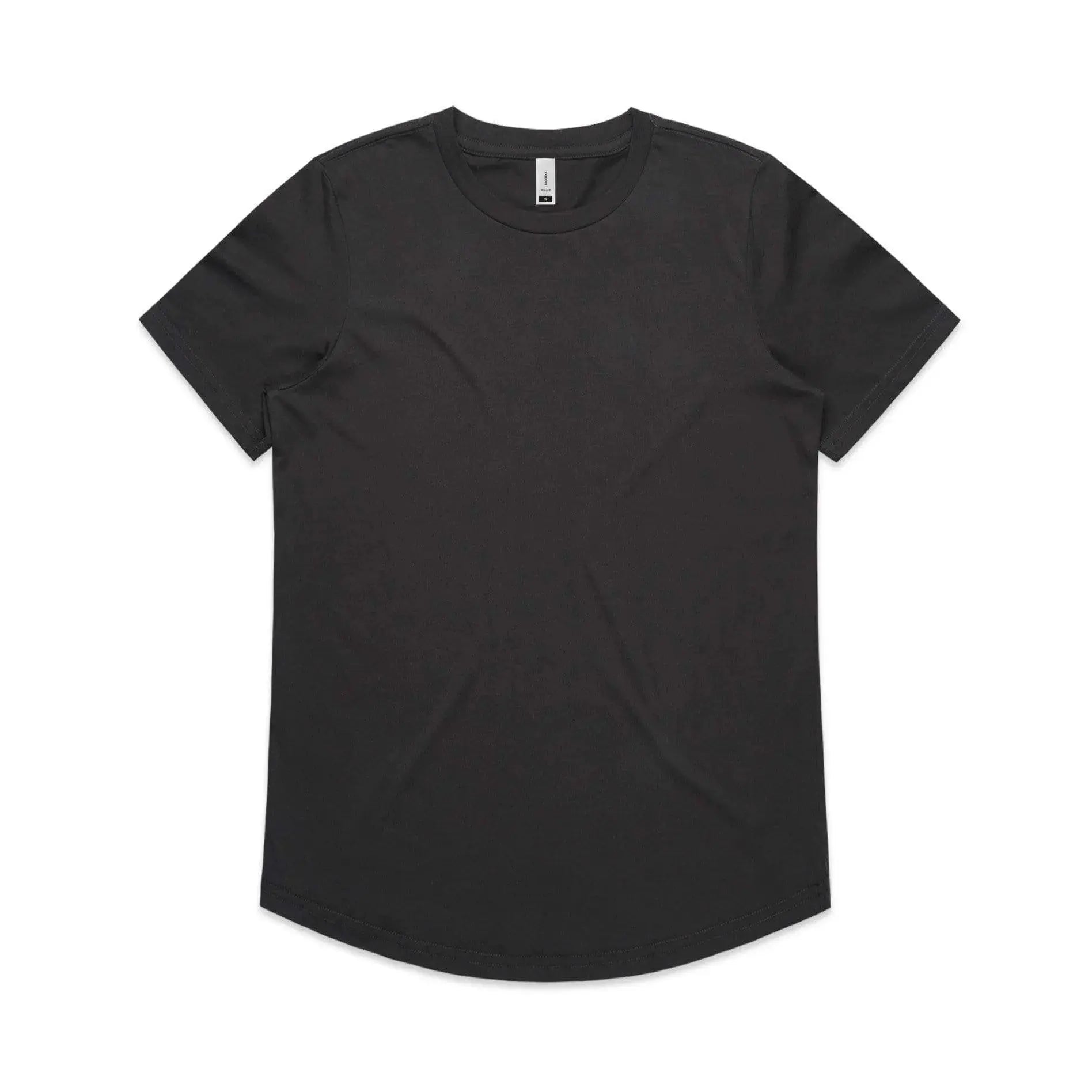As Colour Women's drop tee 4052 Casual Wear As Colour COAL XSM